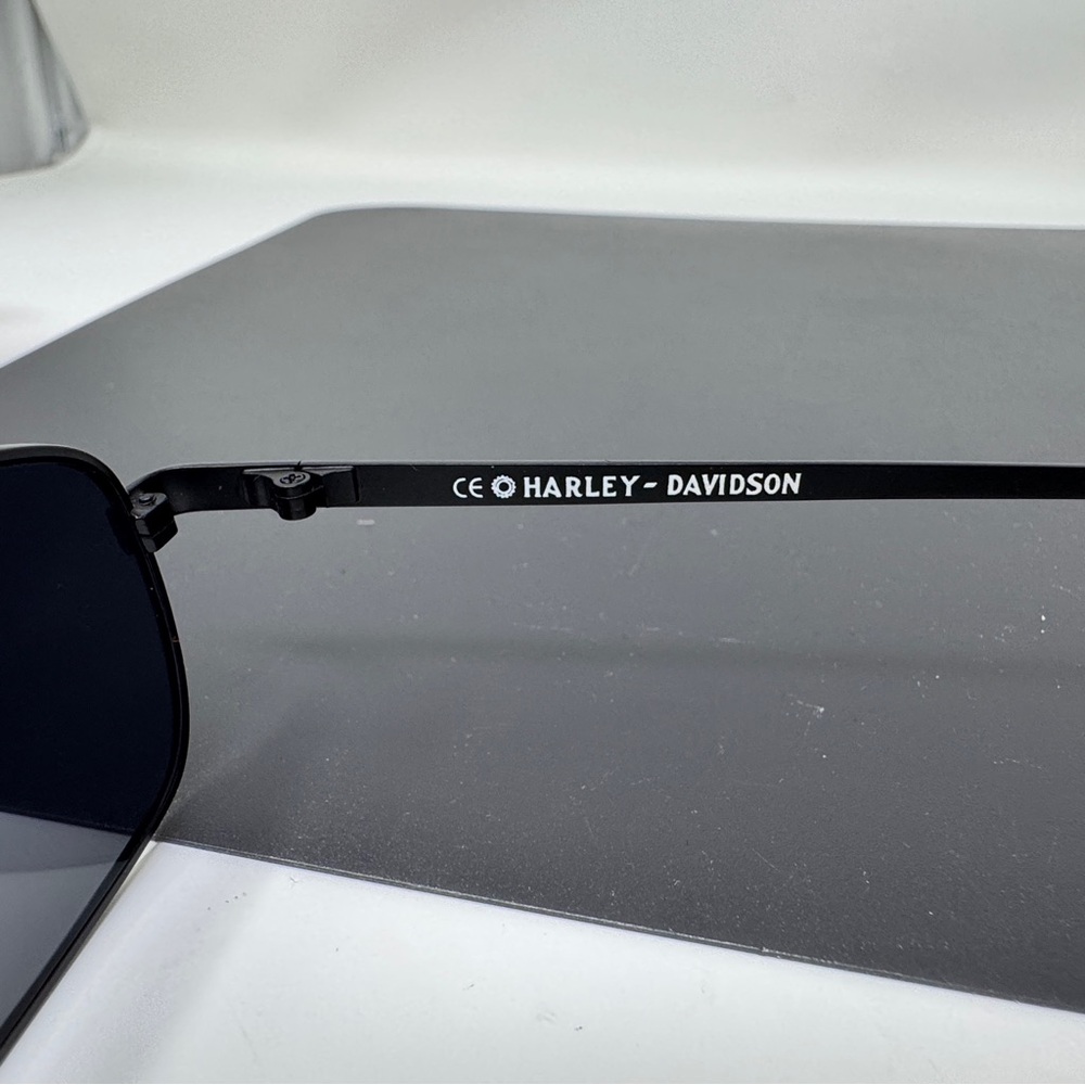 Harley Davidson Sunglasses Vintage Small Black Hds 077 View 6